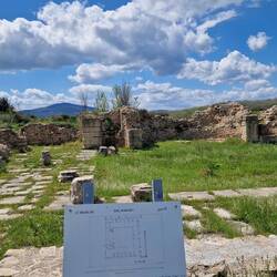 Der ehemalige Markt mit lauter kleinen Räumen drumherum