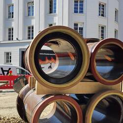 ... am Aachener Theater wird gebaut ...