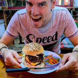 Leckere Burger zum Tagesabschluss