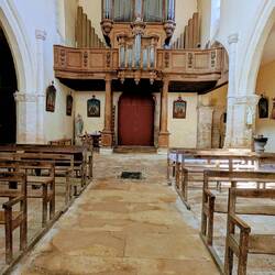 Orgel der Abbaye Saint-Pierre d'Hautvillers