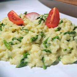 Spargelrisotto