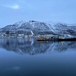 Abendspaziergang. Zur Abwechslung mal mit Sicht.