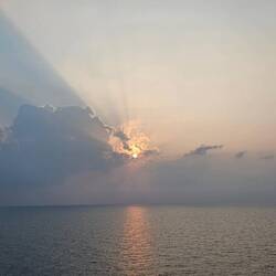 The nice sunrise turned out to be the highlight of the day.