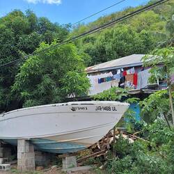 Gestrandet am Straßenrand