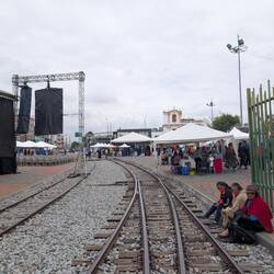 Schienen auch in Riobamba