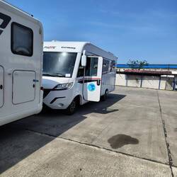 Auf Sichtweite. Gleich geht's los