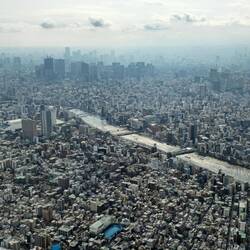 Die "Kleinstadt" Tokio