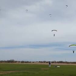 Landing a 20 person formation