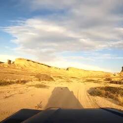 Zum Sonnenuntergang muss ich noch einmal in den Canyon