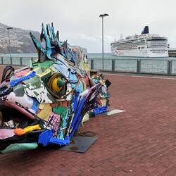 They were celebrating the fish.