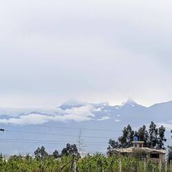 Vulkan El Altar (der war über 7.000m, bevor er kollabierte)