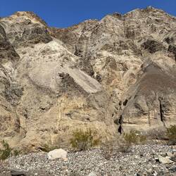 Side canyon erosion.