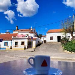 Kaffeepause in Sabóia