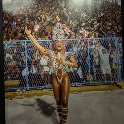 Carnival ist zwar vorbei - trotzdem ist er überall präsent. Hier in der Ausstellung (Walking Tour)