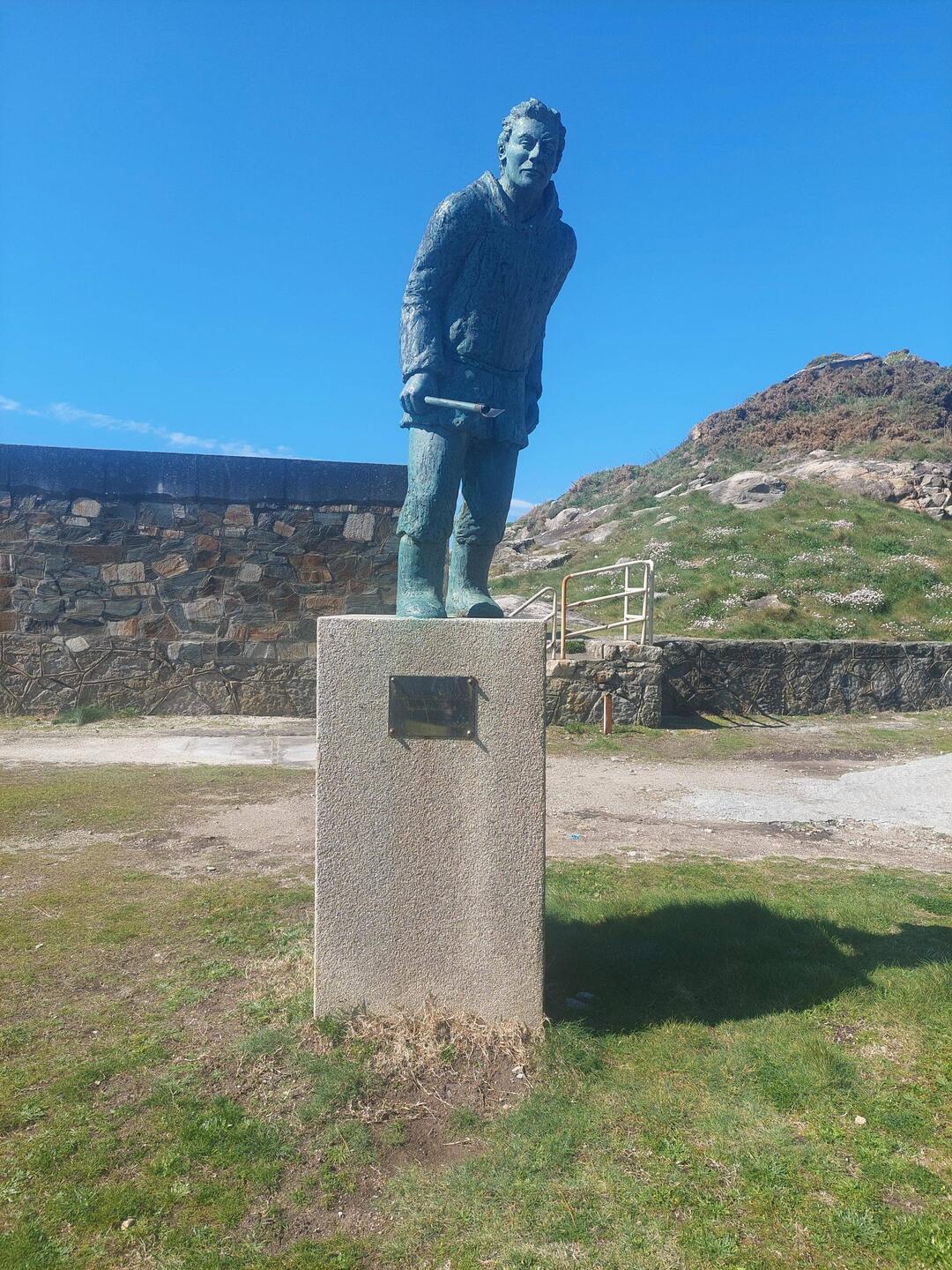 Ein Denkmal für die Percebeiros