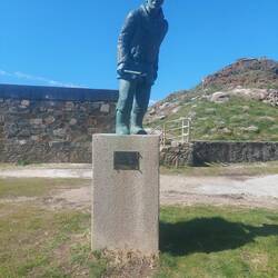 Ein Denkmal für die Percebeiros