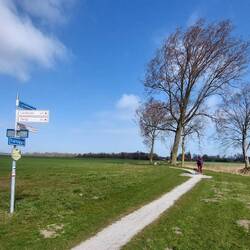 Dieser Pfad führt uns zum Zielort 't Zandt.