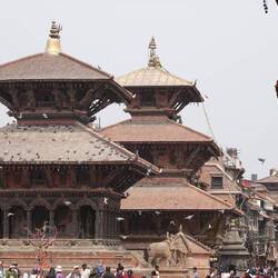 Faszinierende Tempelanlage in Lalitpur, der Nachbarstadt von Kathmandu.