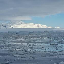 Mountains south of the bay