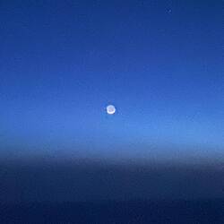 Pretty sliver of the moon