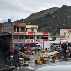 Markt in der Nähe von Quilotoa