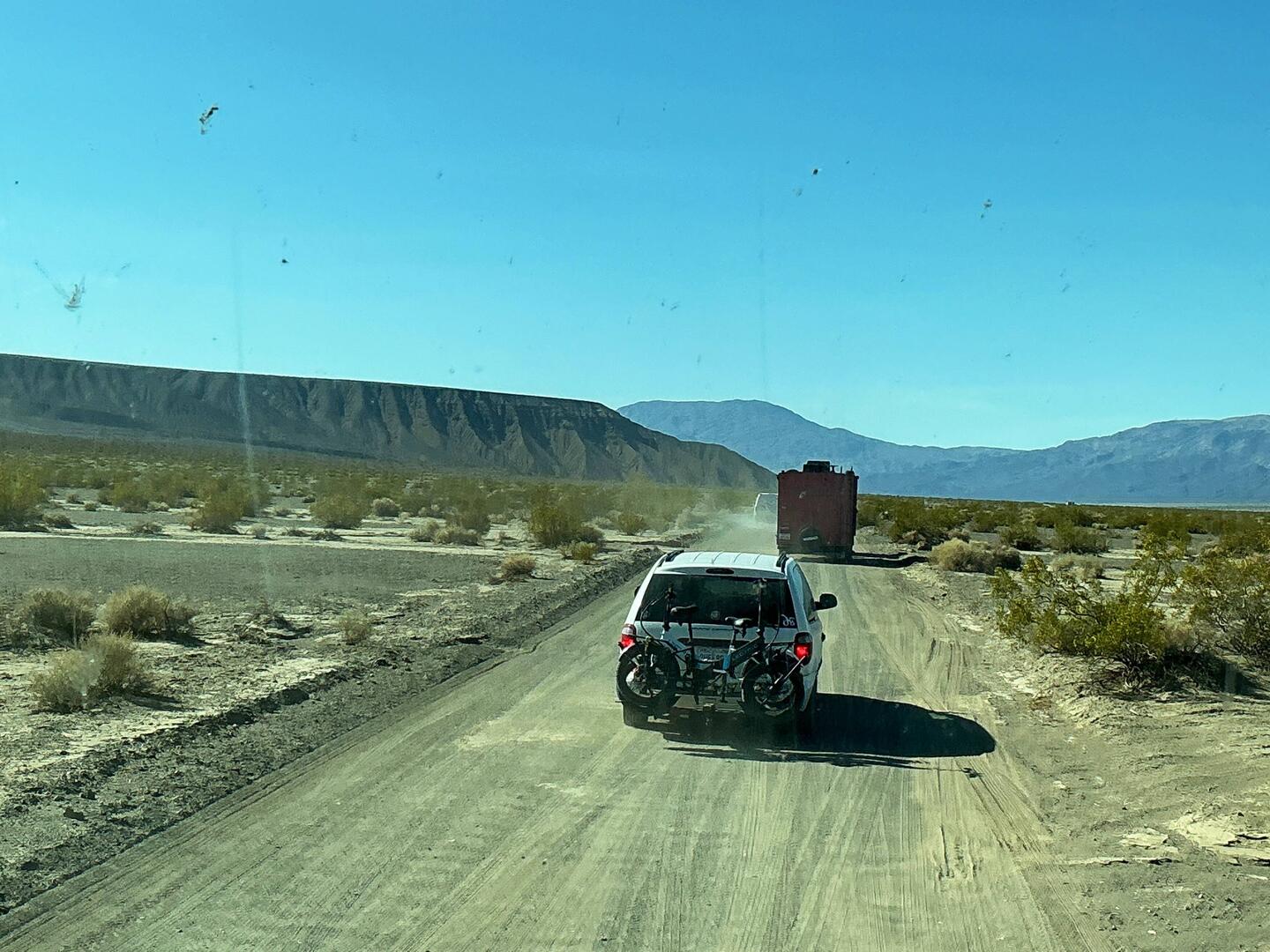 Light traffic, but slow.