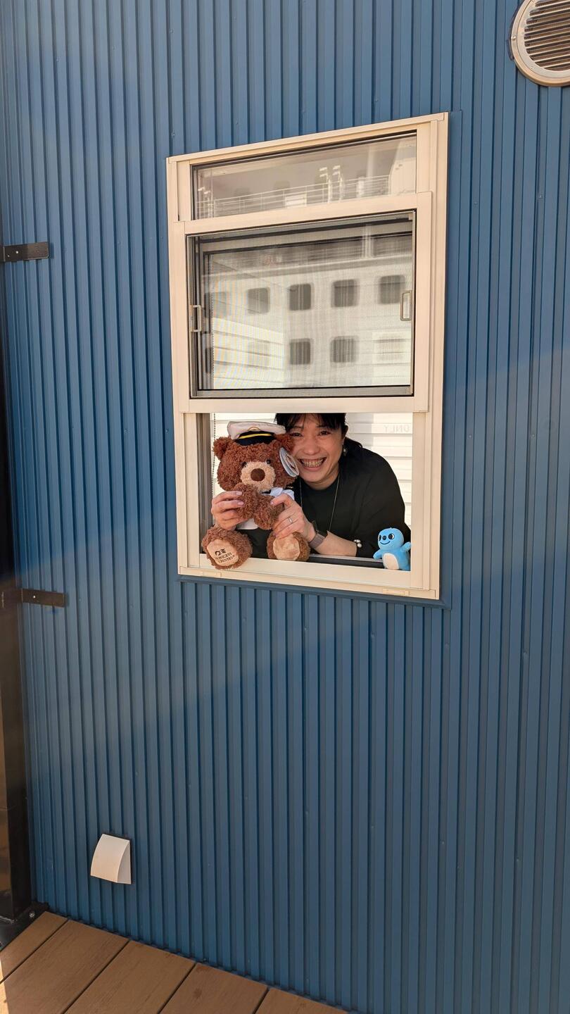 A friendly welcome.