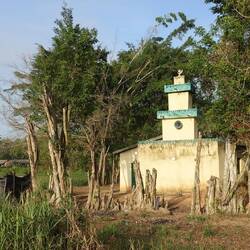 Die kleine Moschee, hinter der wir geschlafen haben