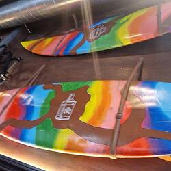 ... in einer netten Tapas Bar.