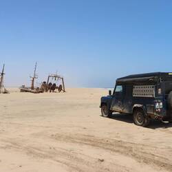 Zum Abschluss geht es zum Schiffswrack