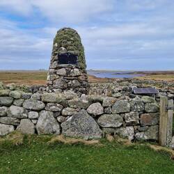 Site of Flora Macdonald's home monument