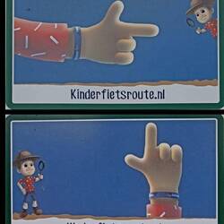 Fanden wir auch toll, mit Fingerzeig zur Fahrtrichtung!👍