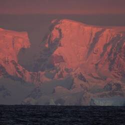 Sunset on the Antarctic Peninsula