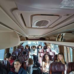 Im Bus.