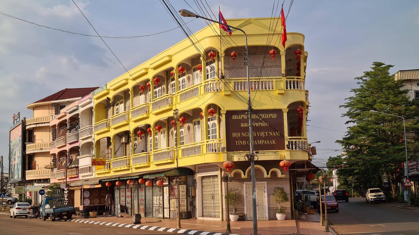 Häuser in Pakse