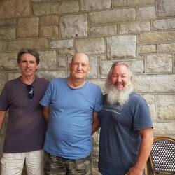 Brad, Cookie and Howie - original Byron Bay boys