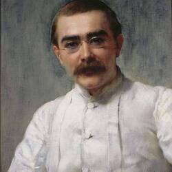 Rudyard Kipling, Porträt von John Collier, 1891