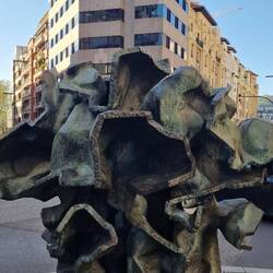 Überall trifft man auf Kunst.