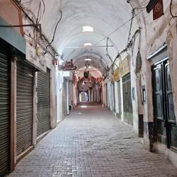 Wie ausgestorben auf der Tourimeile