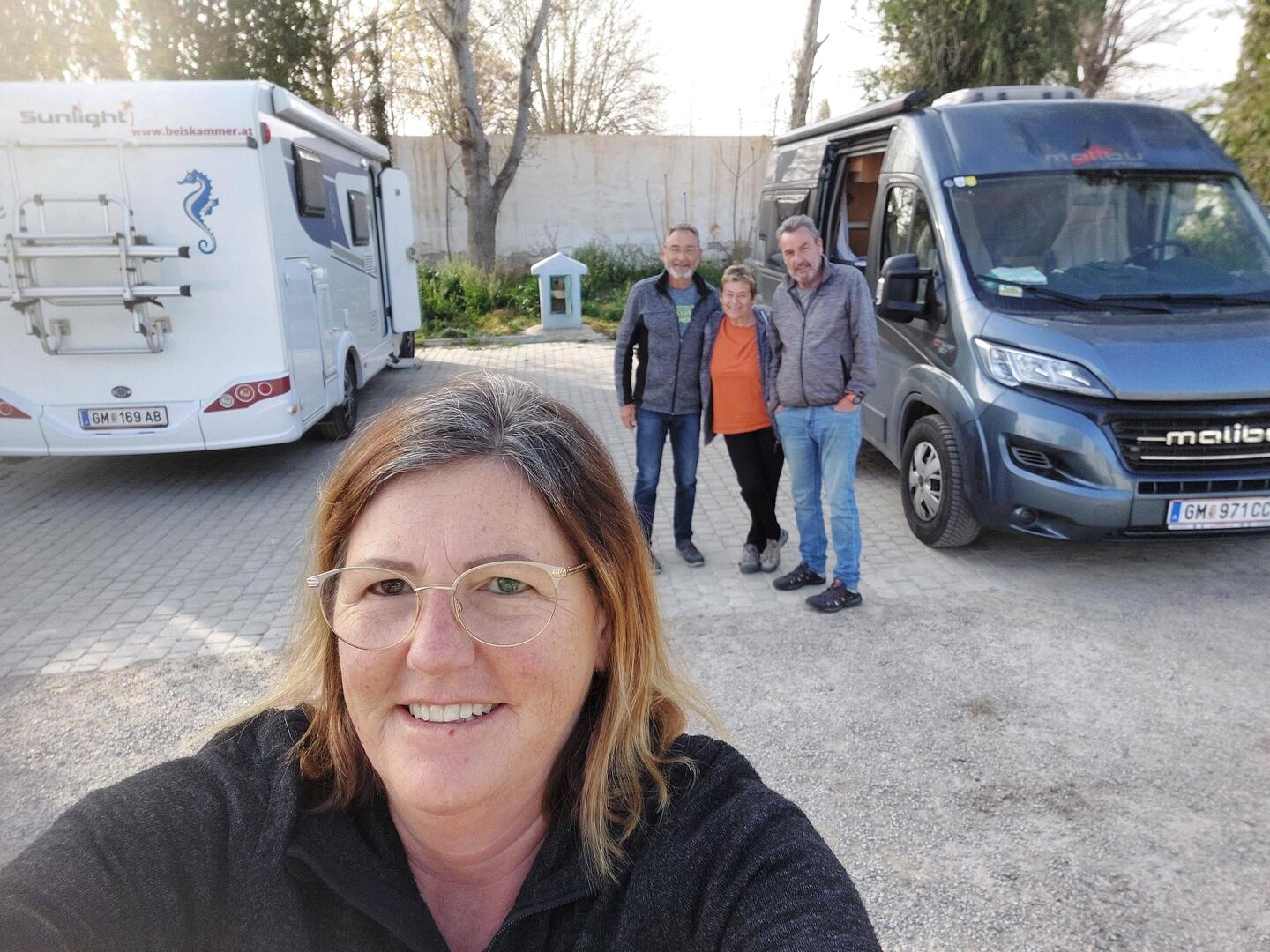 Auf geht's mit dem reparierten Auto