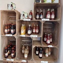 Auch in diesem Hofladen wurden wir fündig.