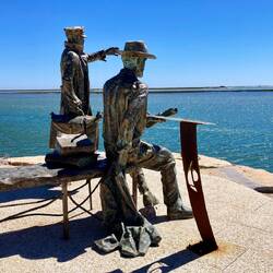 Die zwei sind schon seit Tagen hier