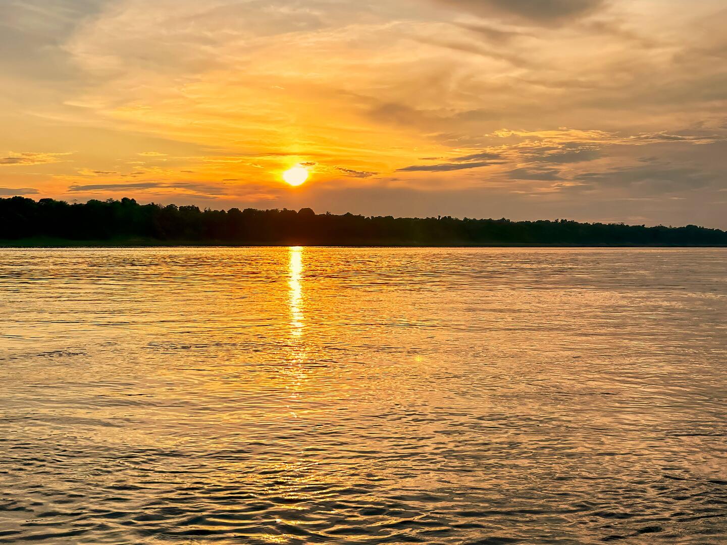 Sunrise on the Rio Negro