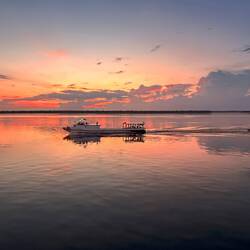 Sunset on the Rio Negro