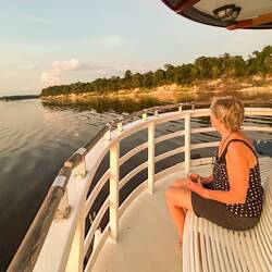 Sunset on the Rio Negro