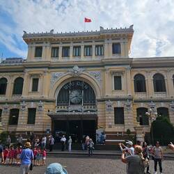 Old post office designed by Gustave Eiffel.