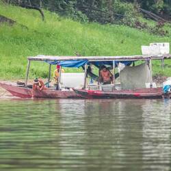 Local fishing boats