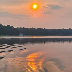 Sunset on the Rio Negro