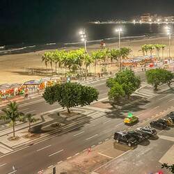 View from our room on arrival at Porta Bay Rio Hotel