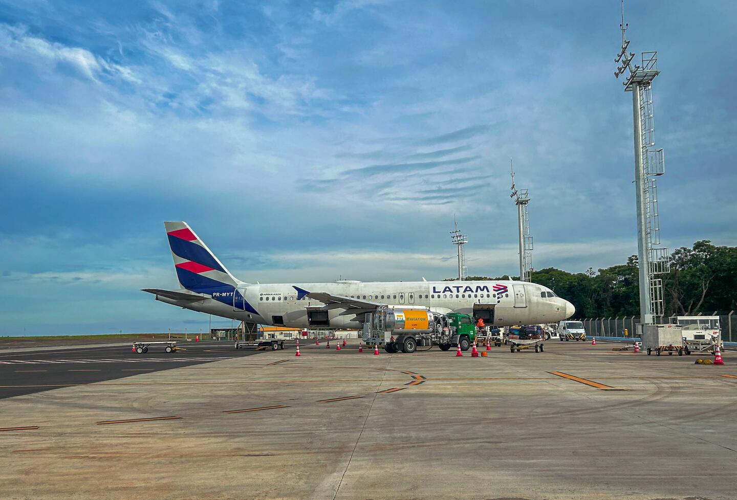 Departing Iguaza Falls